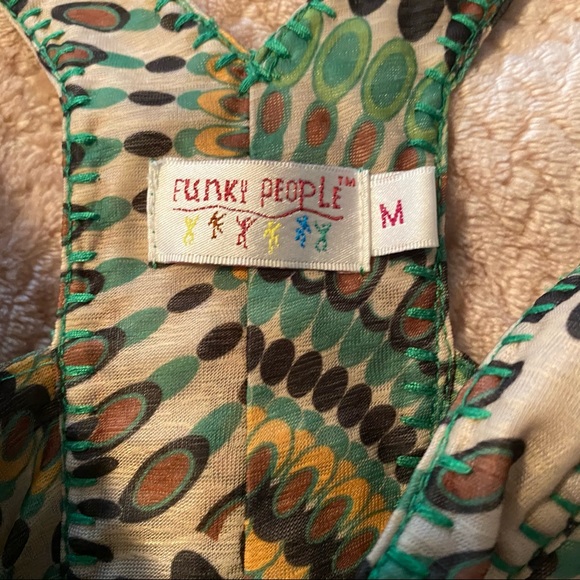 Funky People Patterned Dress - Picture 2 of 8